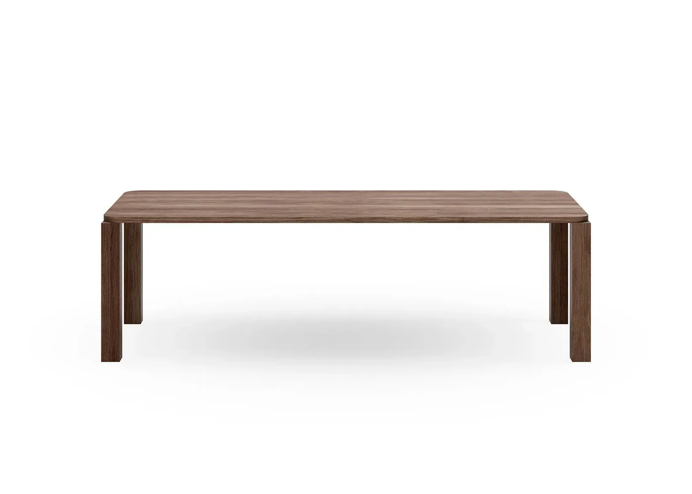Large Dining Table - Fumed Oak, Solid Wood