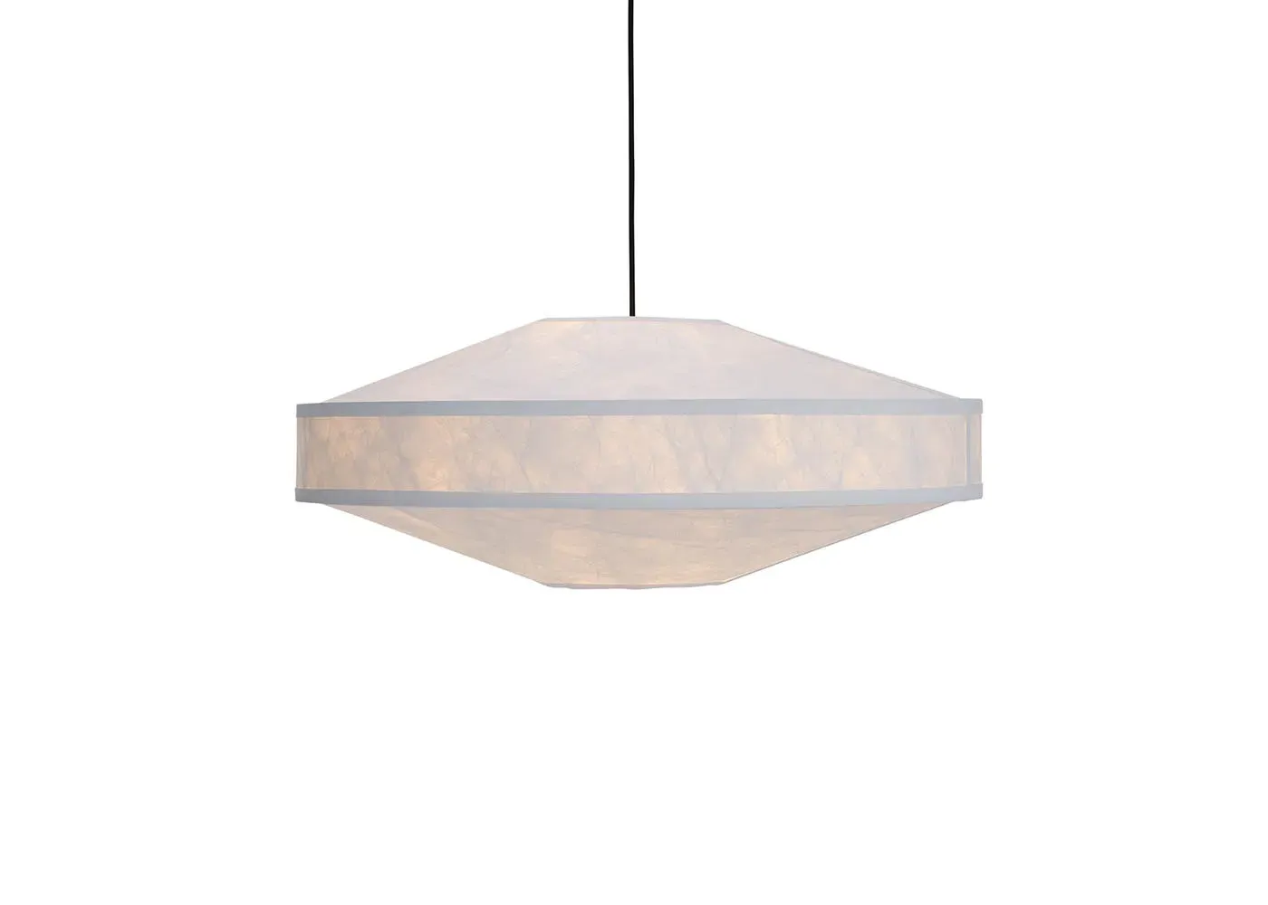 Large Kite Pendant Light 3W - White