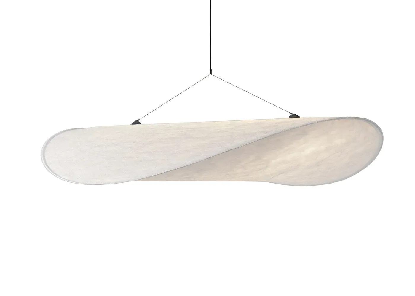 Large LED Pendant Light - White