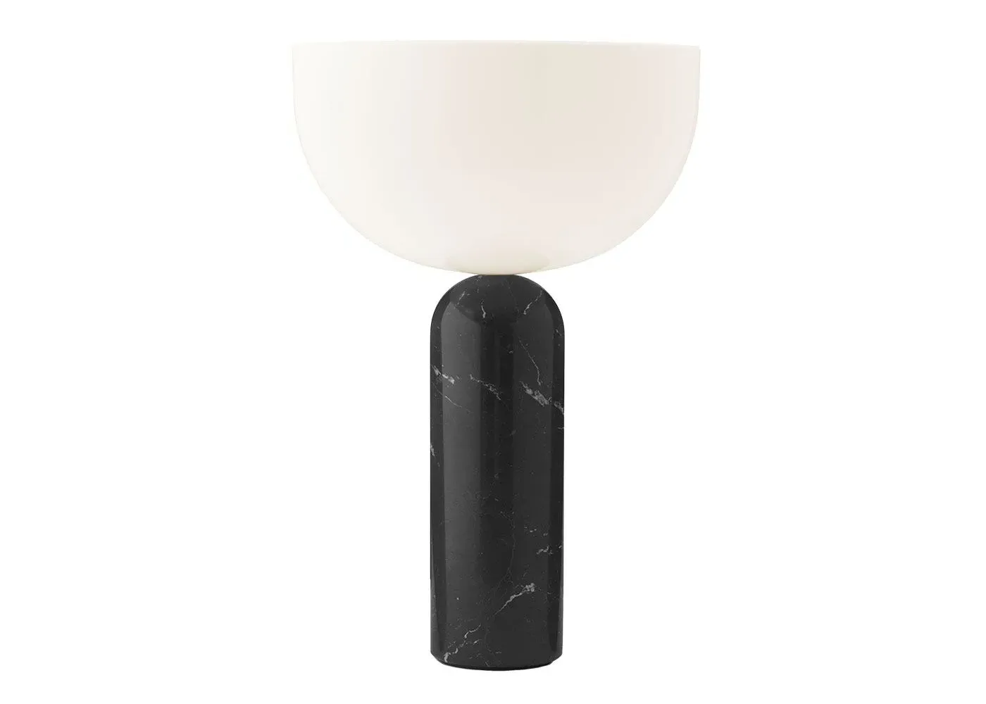 Large Table Lamp - Black, Marble