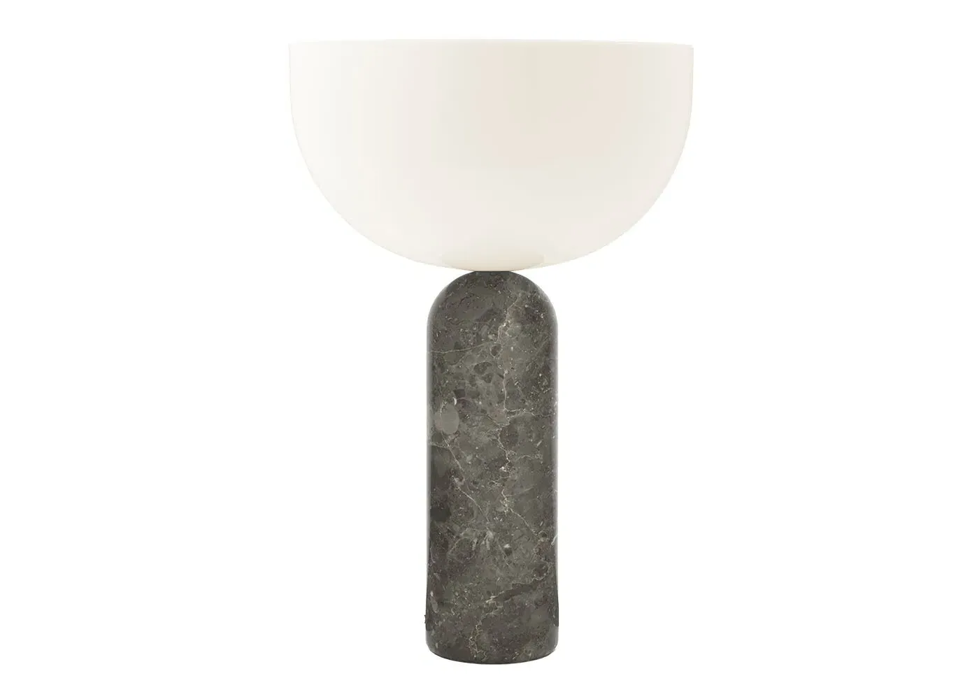 Large Table Lamp - Grey, Marble
