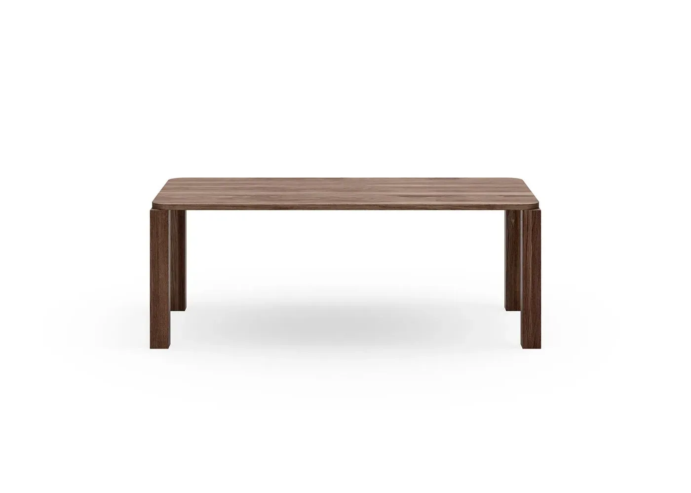 Medium Dining Table - Fumed Oak, Solid Wood