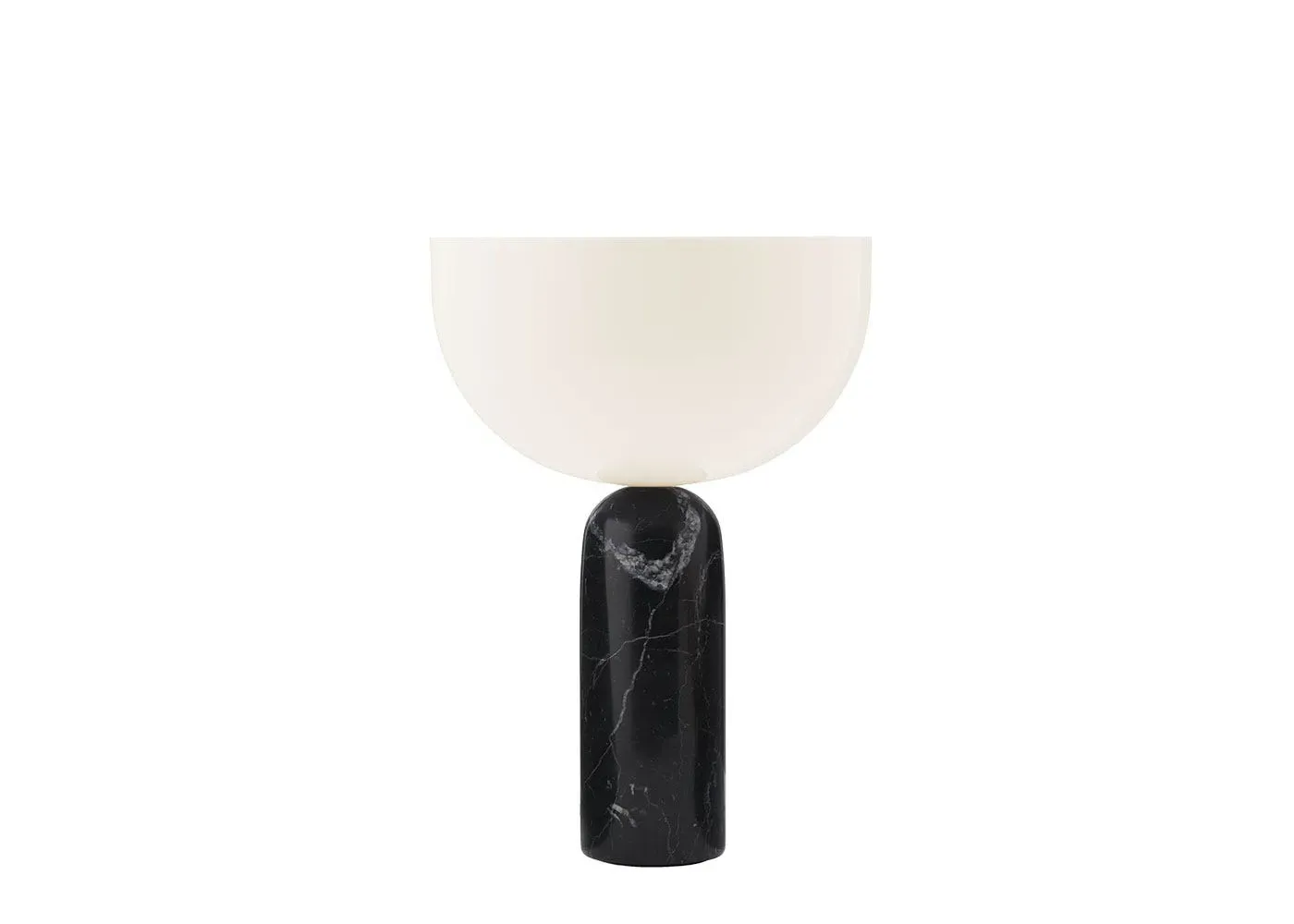 Small Table Lamp - Black, Marble image
