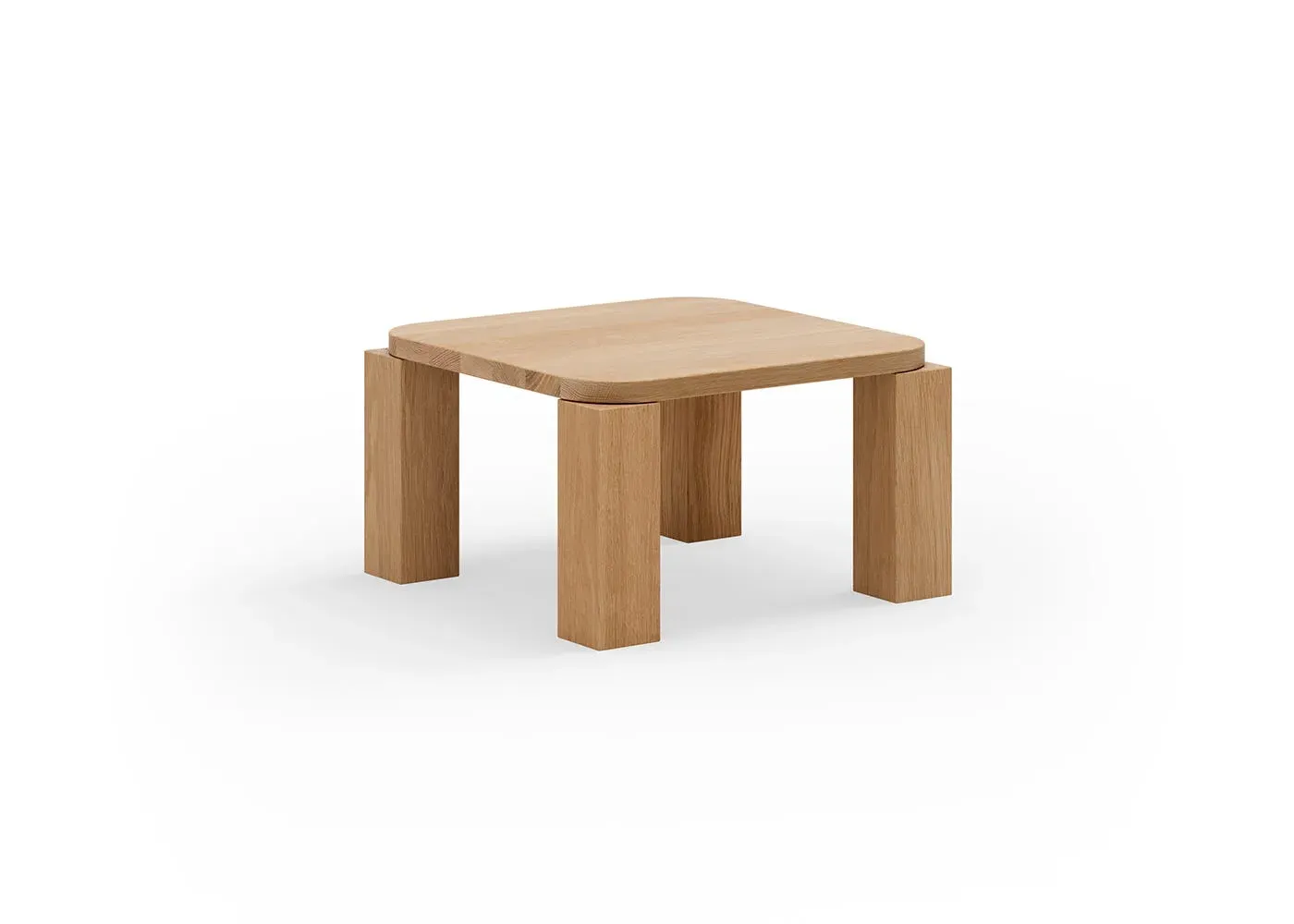 Square Coffee Table - Natural, Oak