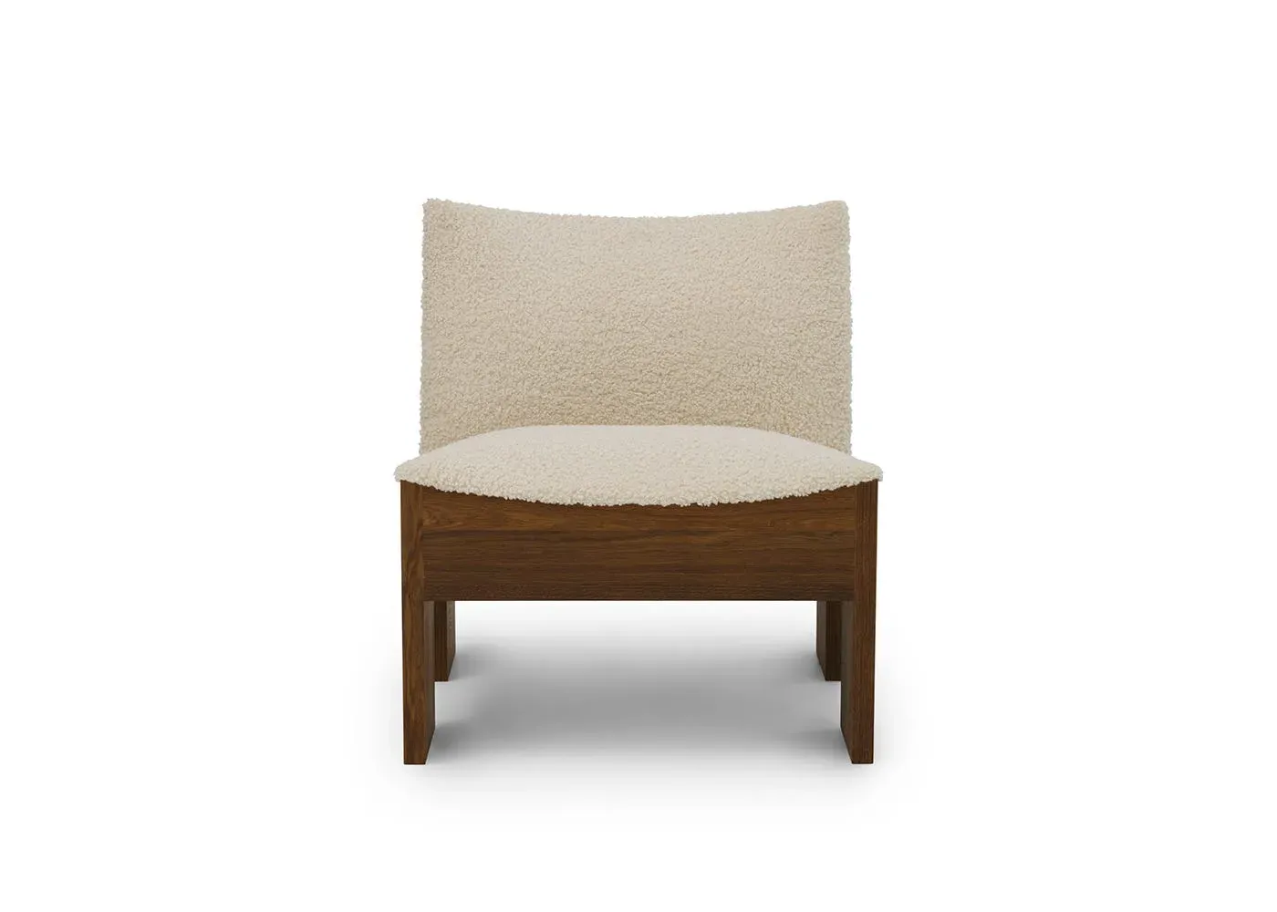 Tenon Lounge Chair - Fumed Oak