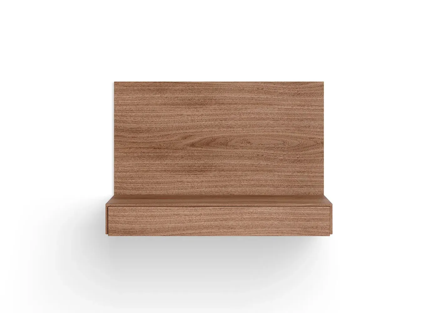 Wall Mounted Desk - Walnut