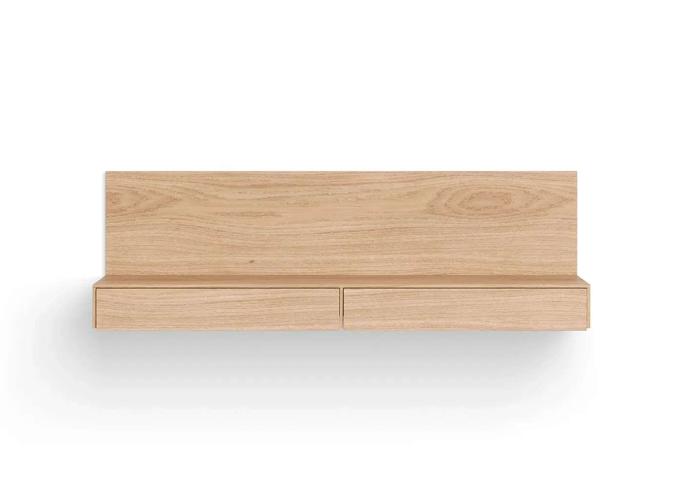 Wall Mounted Media Module - Oak