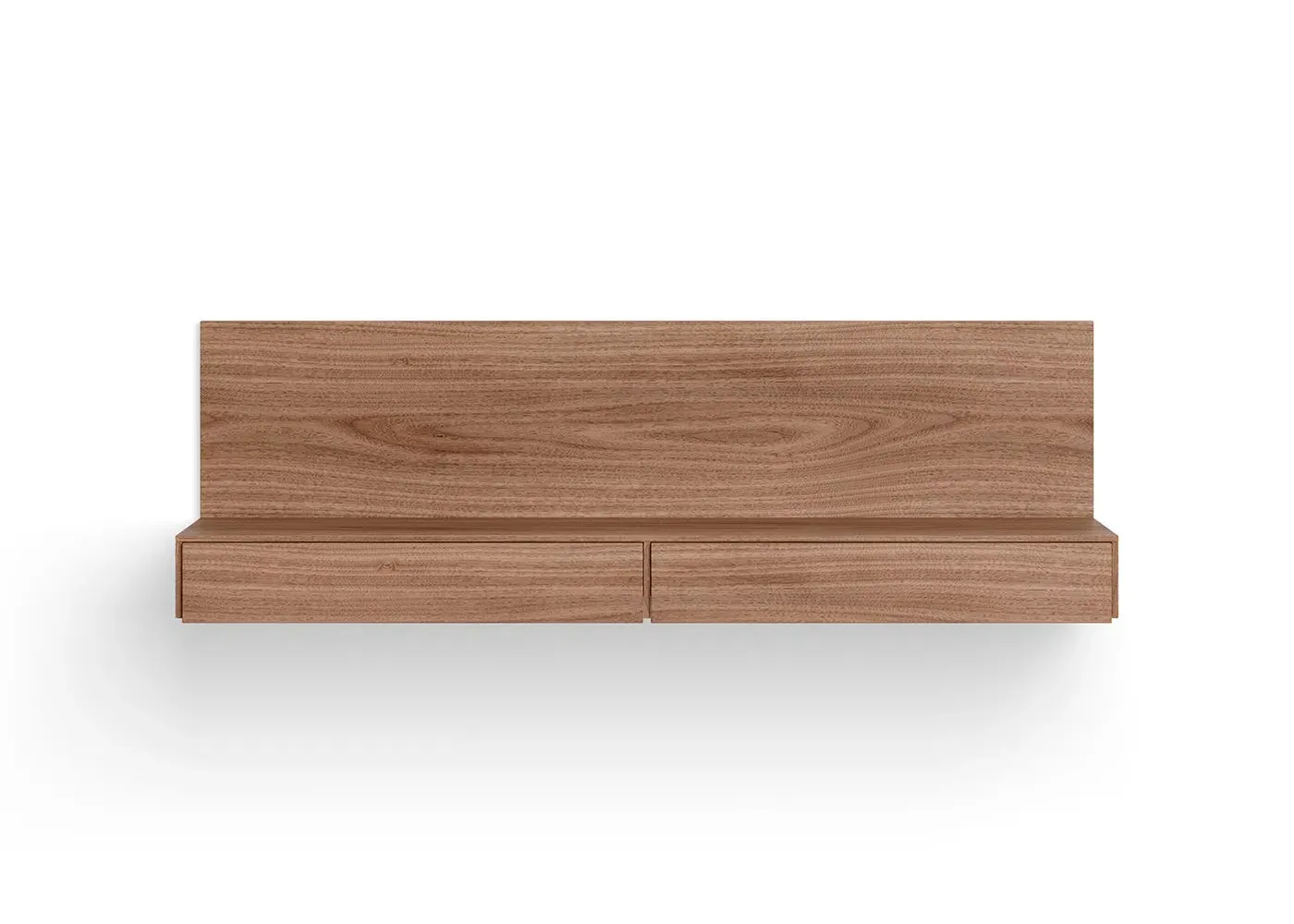 Wall Mounted Media Module - Walnut
