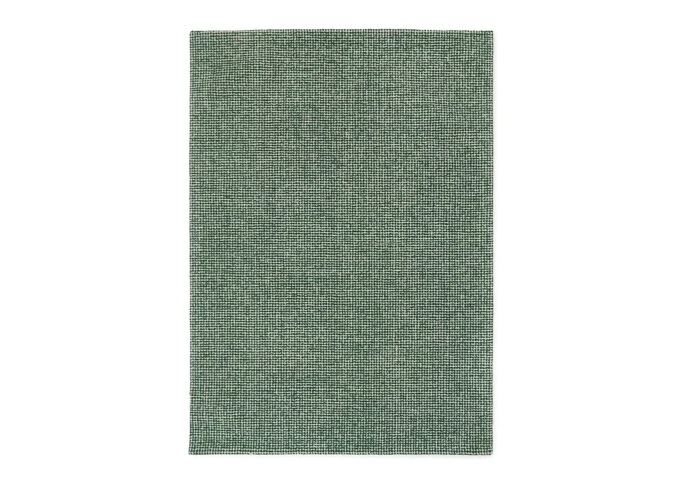 170x240cm Flick Rug - Off White/Dark Green