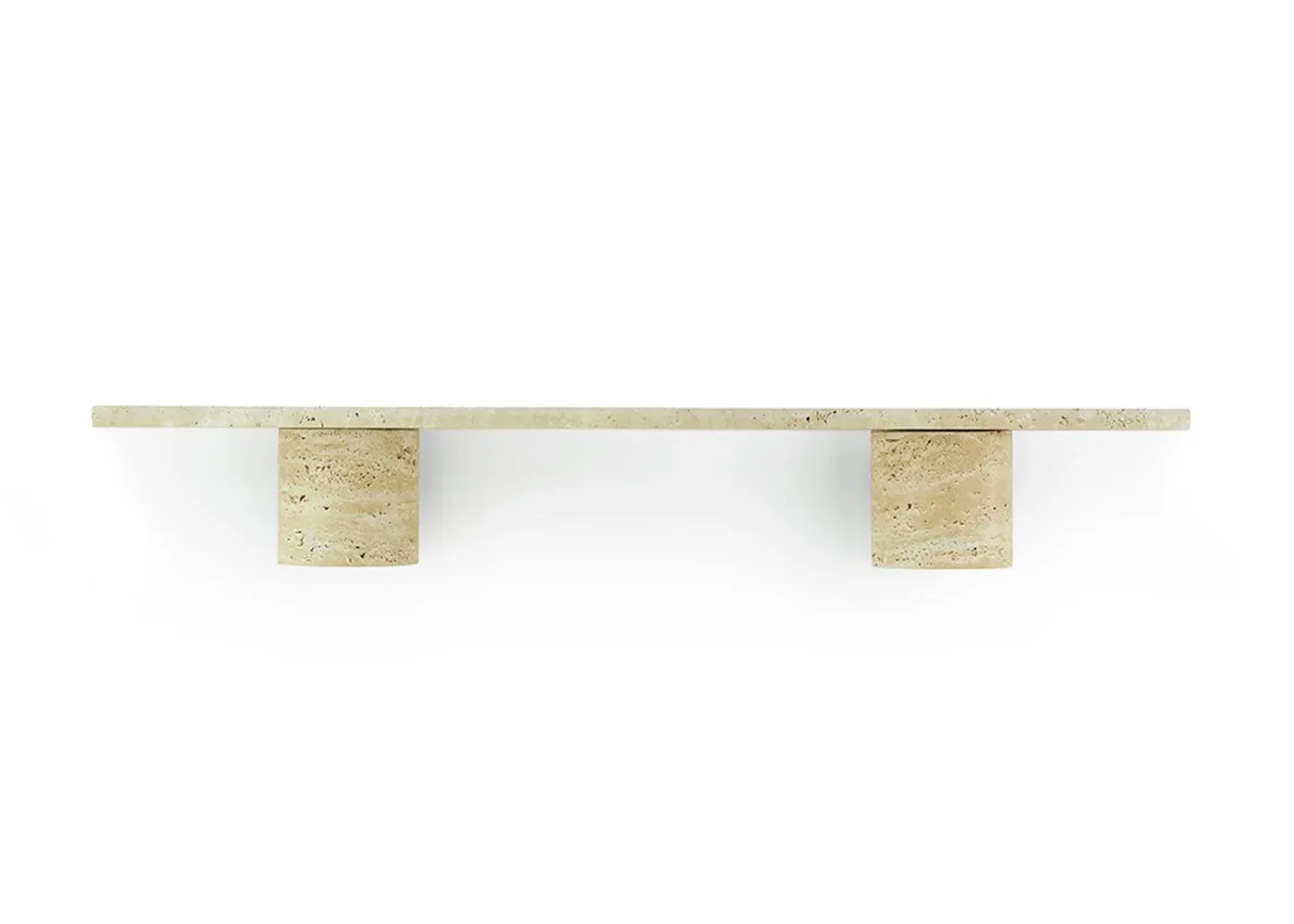 80cm Wall Shelf - Natural, Travertine image