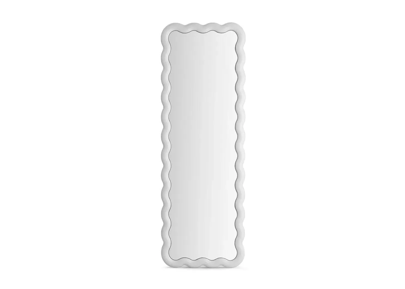 Illuminated Mirror with Light - White image