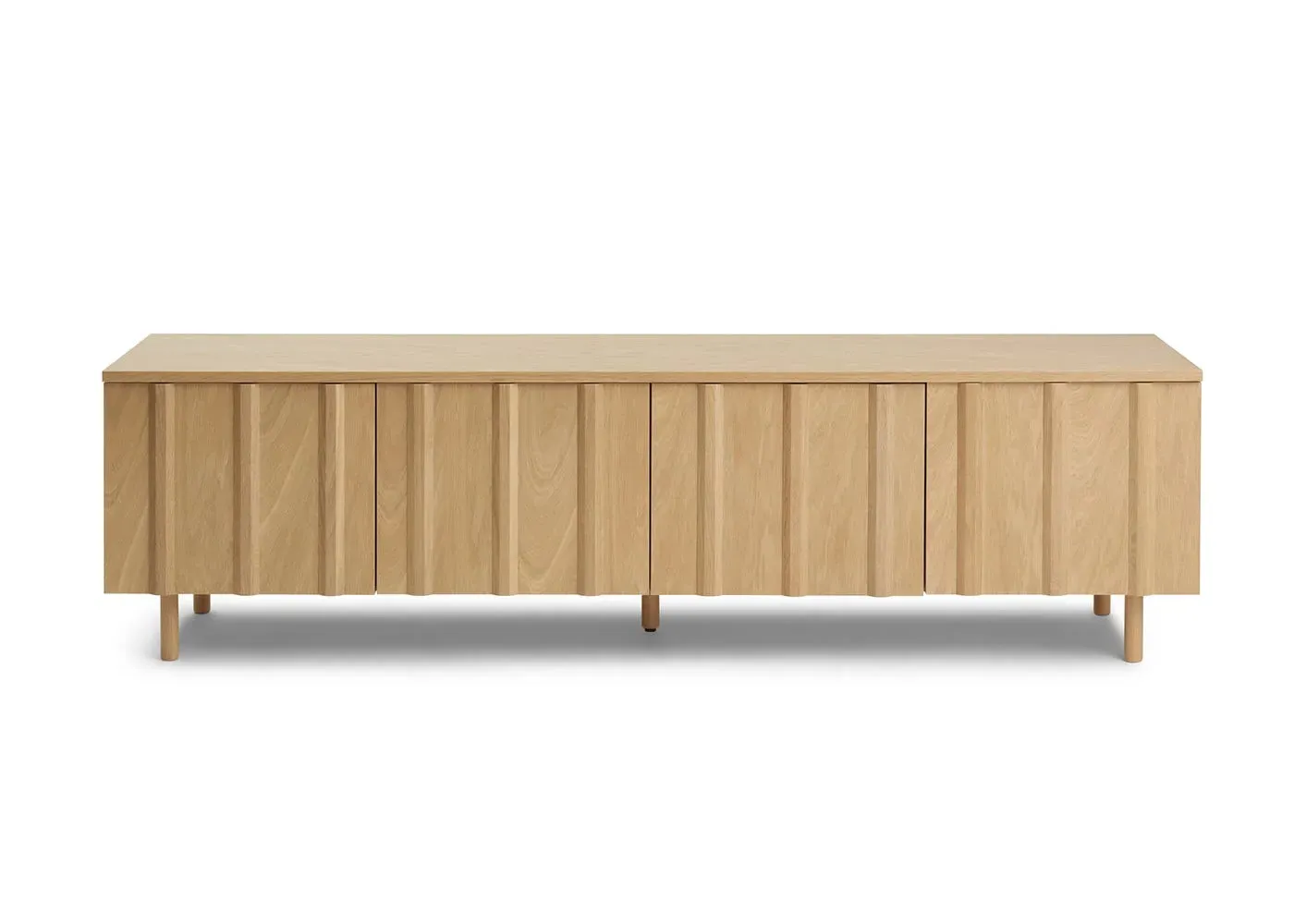 Low Rib Sideboard - Oak, Wood