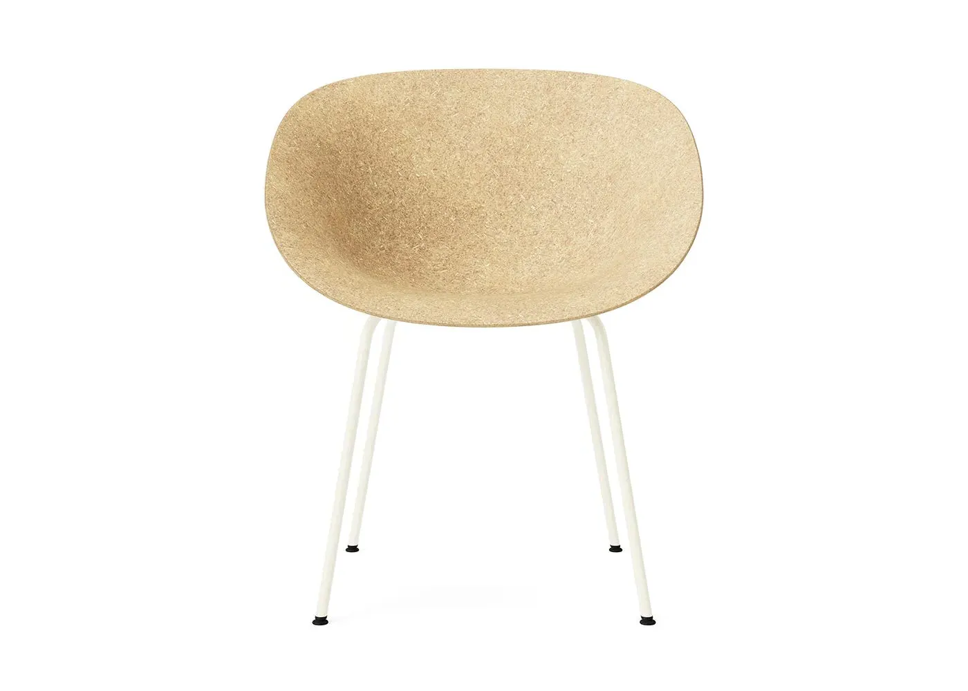 Mat Armchair with Steel Base - Hemp image