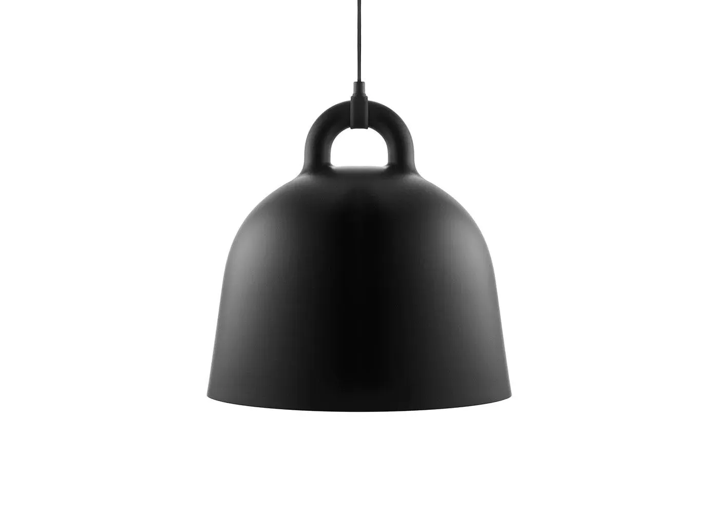 Medium Bell Pendant Light - Black