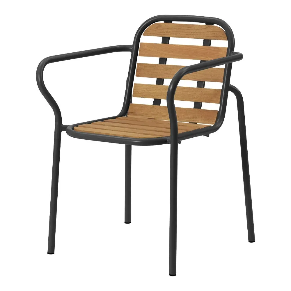 Outdoor Dining Armchair - Black image