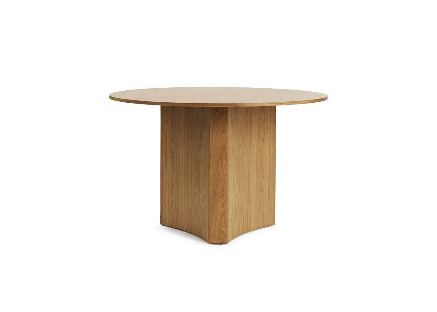 Round Dining Table - Light Wood image