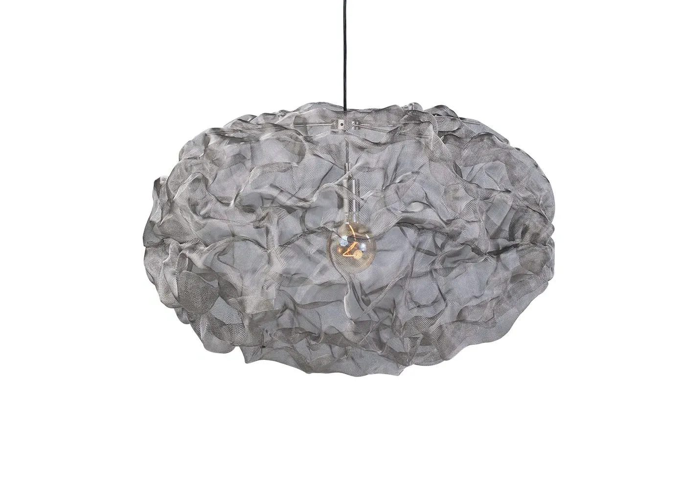 Large Pendant Light - Steel