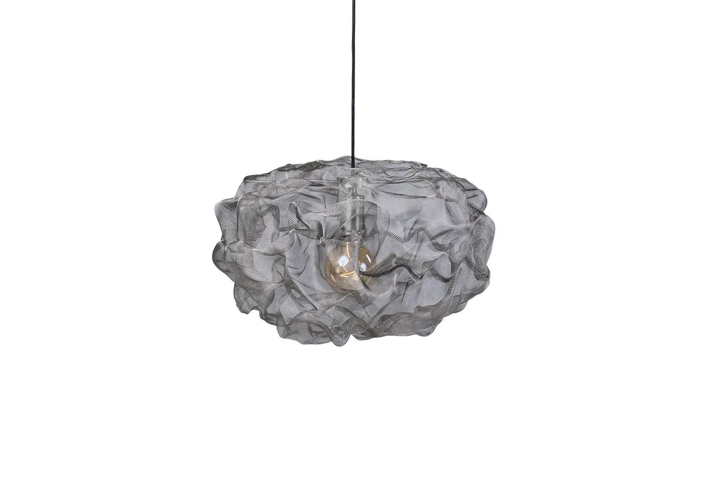 Small Pendant Light - Steel