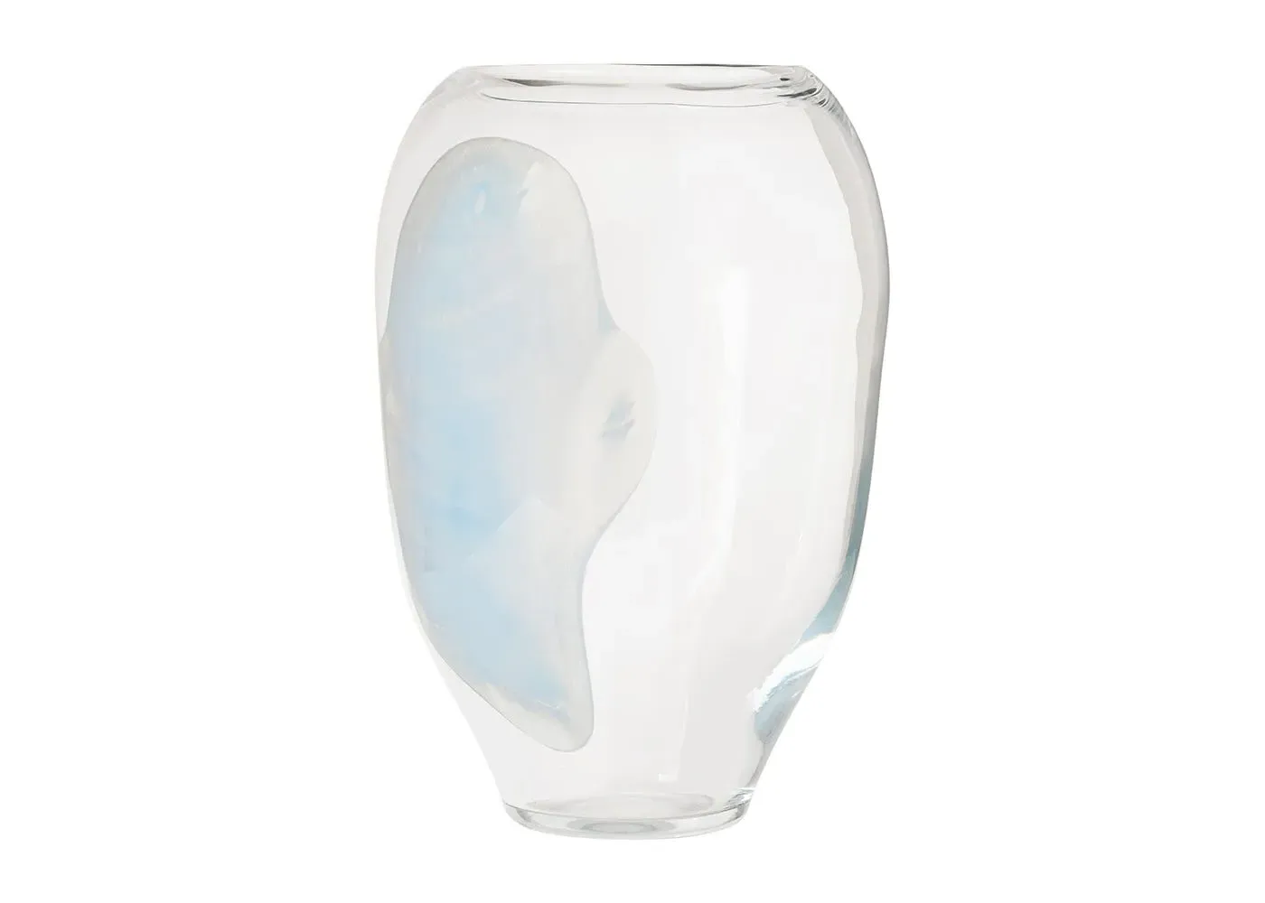 Large Jali Vase - Ice Blue image