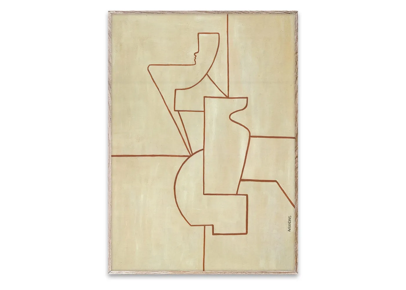 Antic Ideal Print - Multi, Paper image