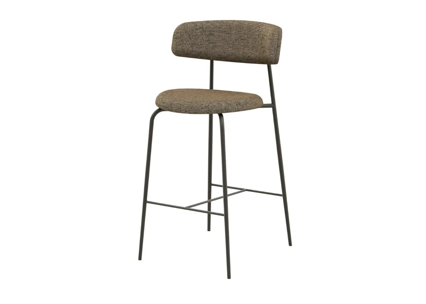 Metal Bar Chair - Grey, Metal image