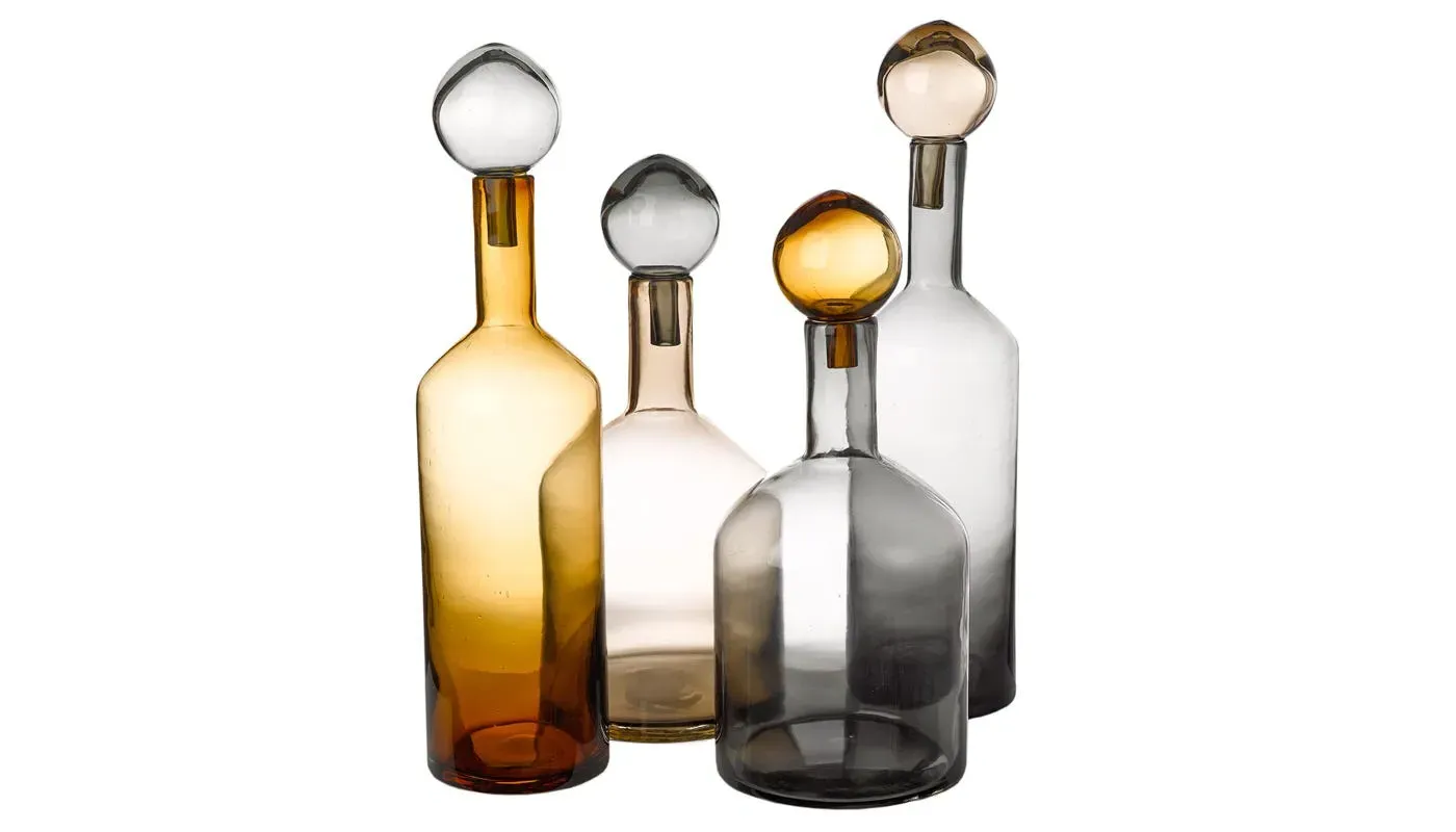 4-Piece Glass Container Set - Multi, Glass image