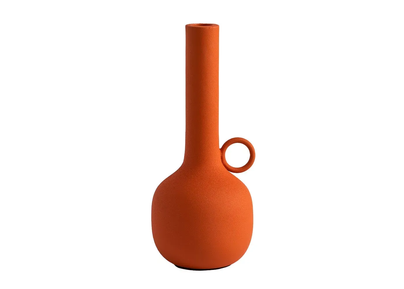 Medium Candle Holder - Orange