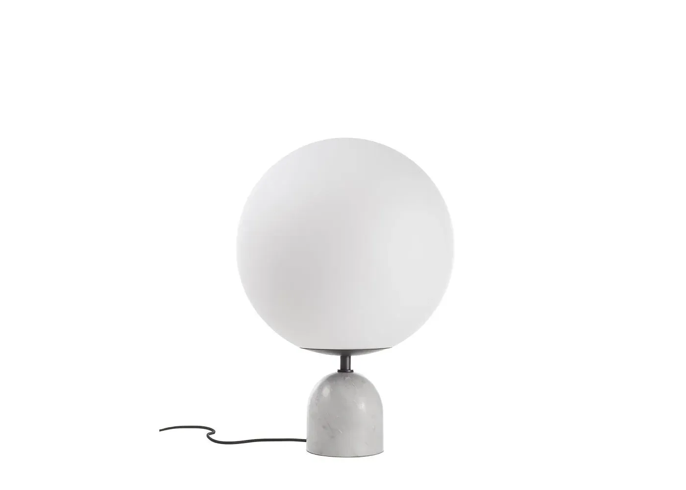 40cm Table Lamp - White