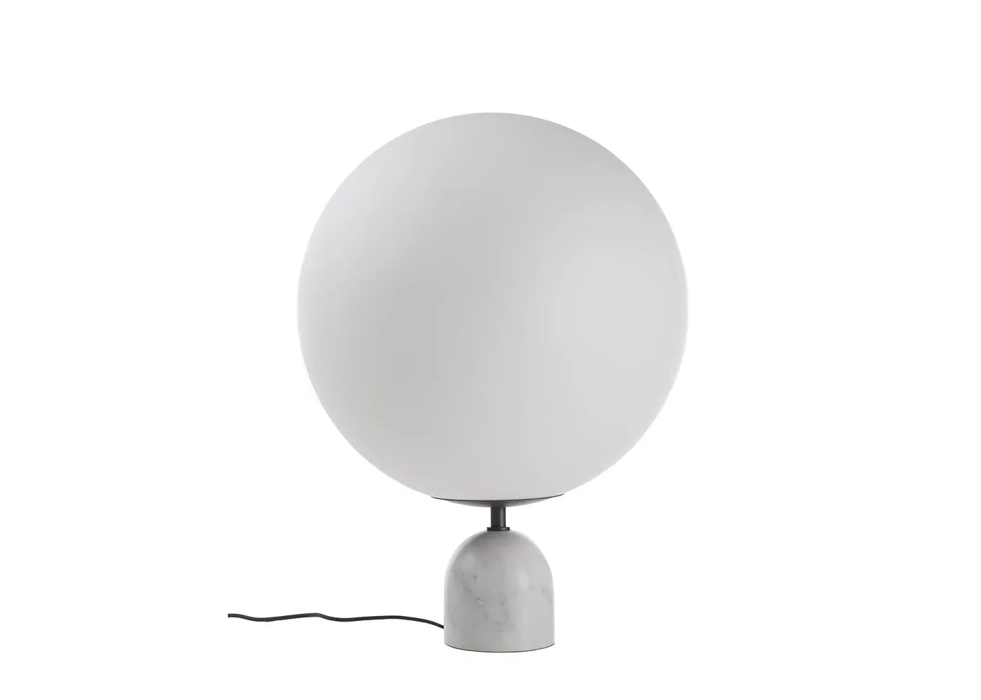 50cm Table Lamp - White