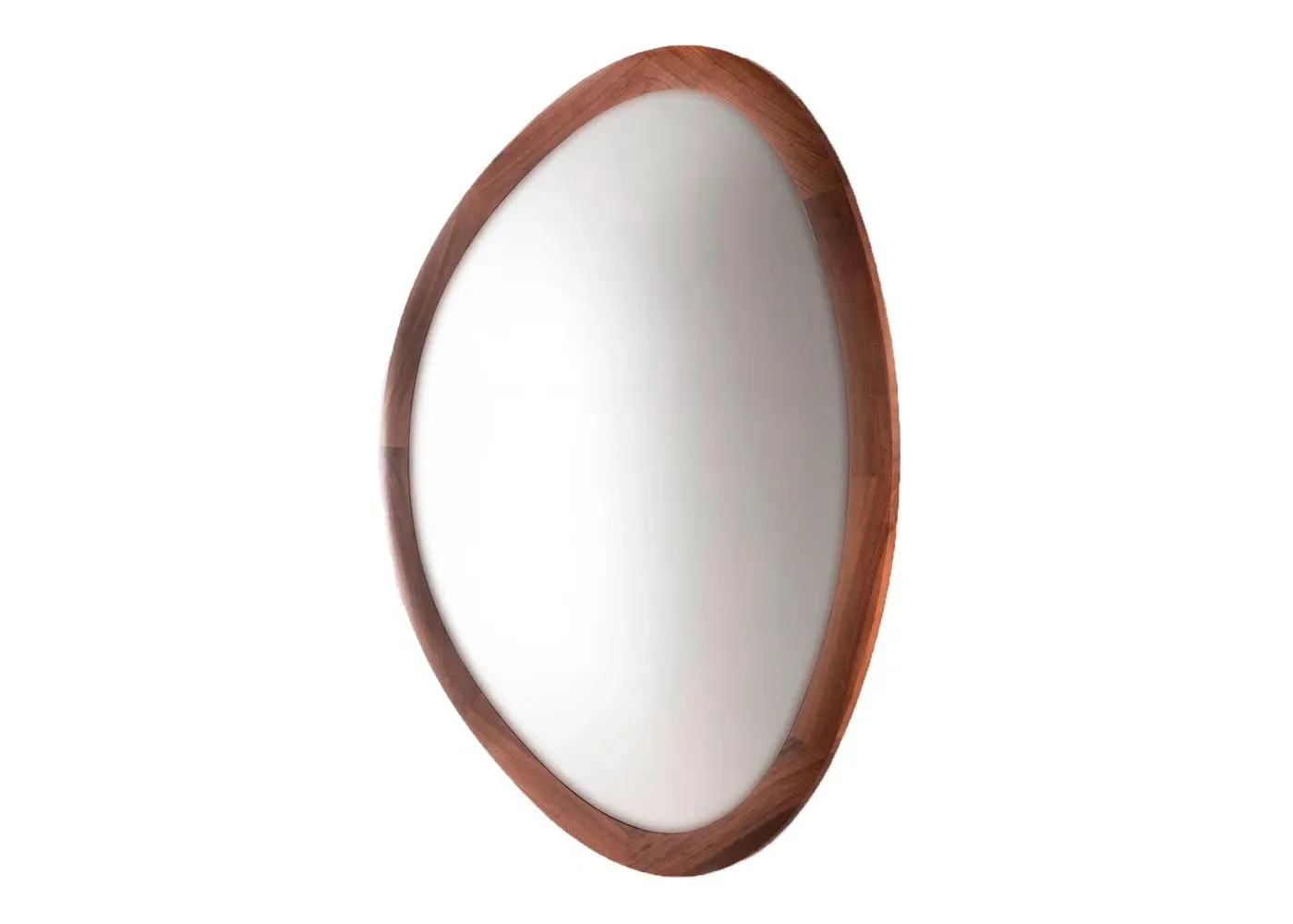 Large Wall Mirror - Dark Wood, Walnut image