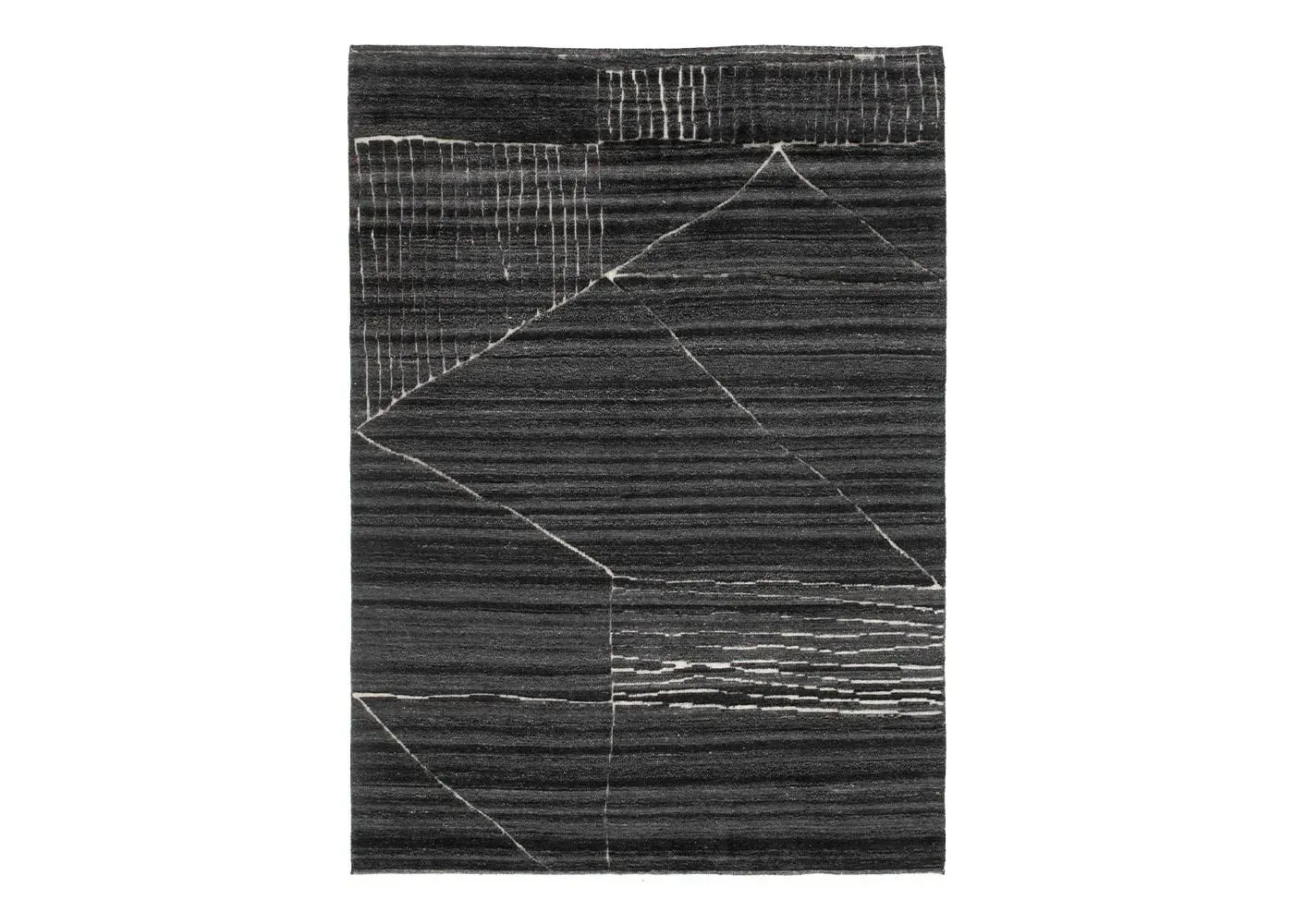 Landscape Fields Rug - Charcoal image