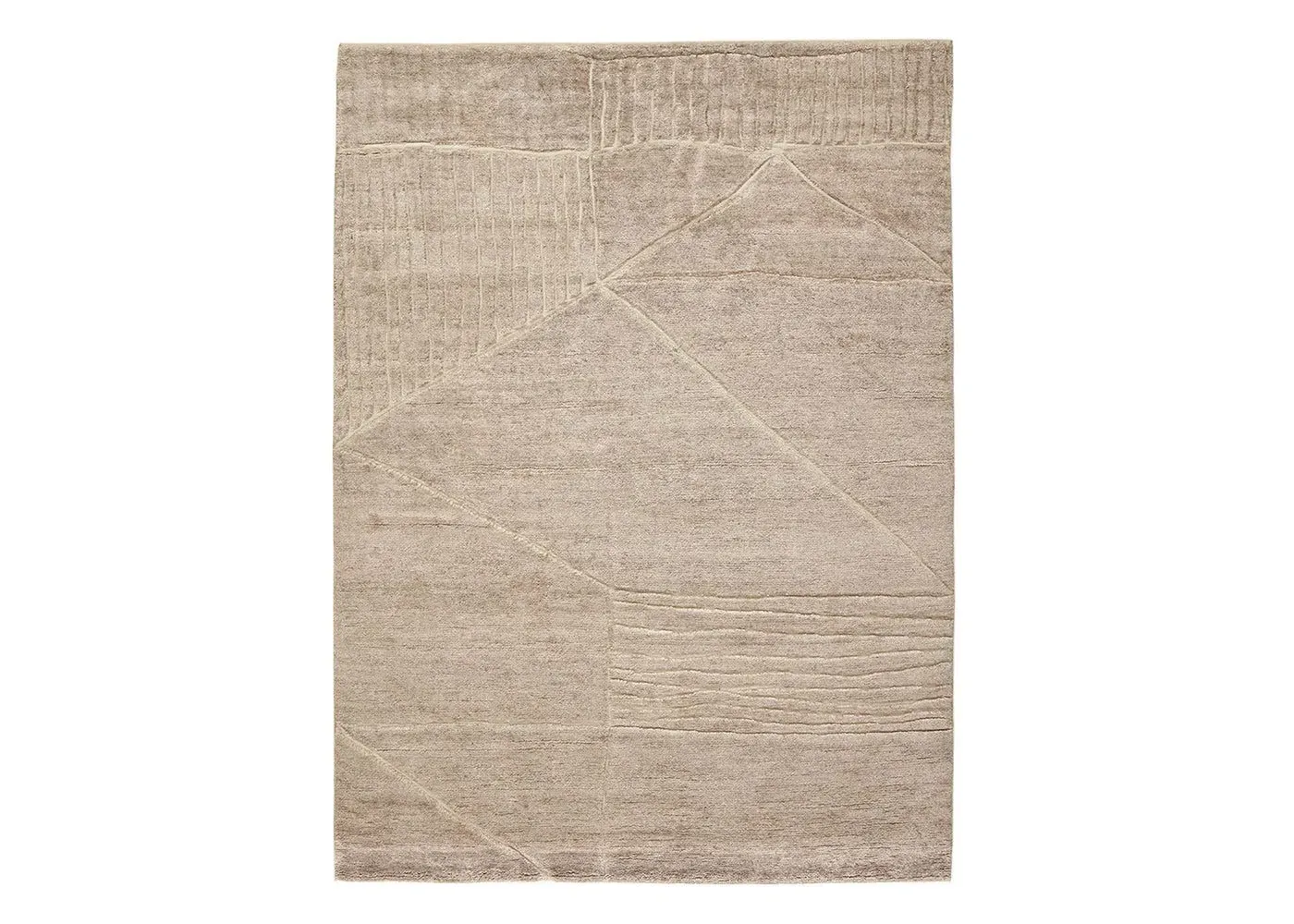 Landscape Fields Rug - Natural