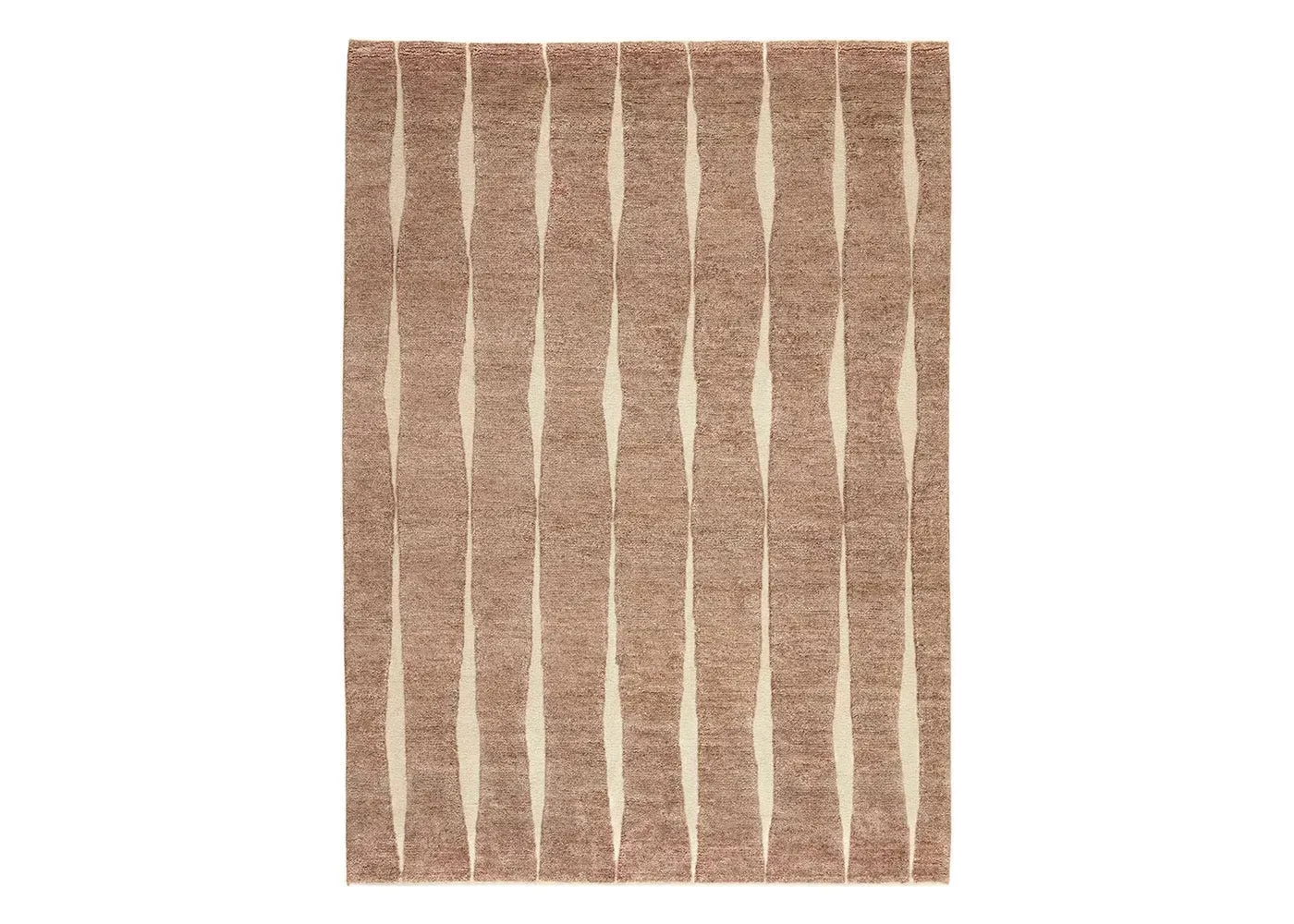 Landscape Stream Rug - Brown