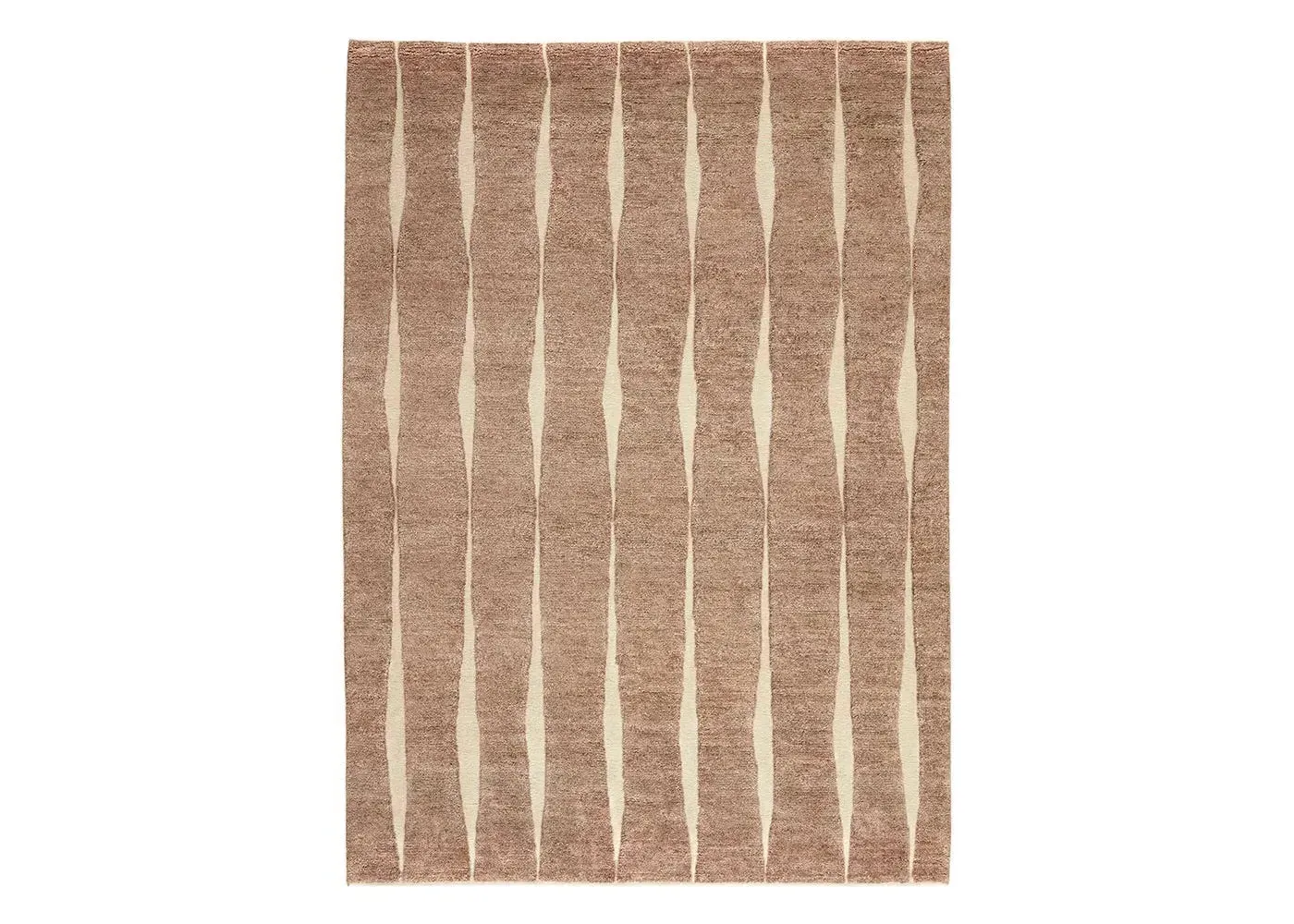 Landscape Stream Rug - Brown image