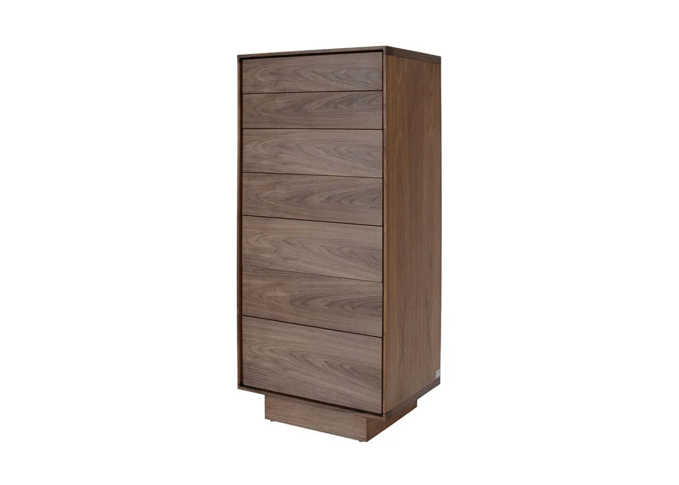 7-Drawer Chest of Drawers - Dark Wood, Walnut image