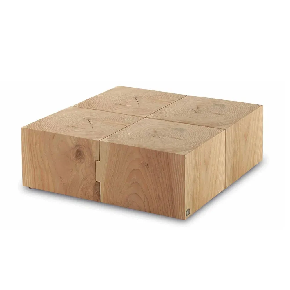 Large Square Table - Dark Wood, Cedar