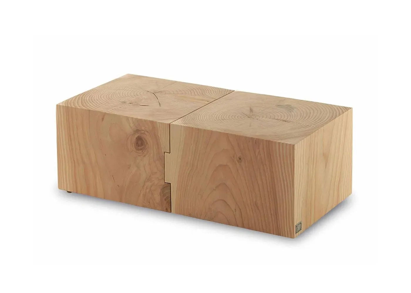 Small Square Table - Dark Wood, Cedar image
