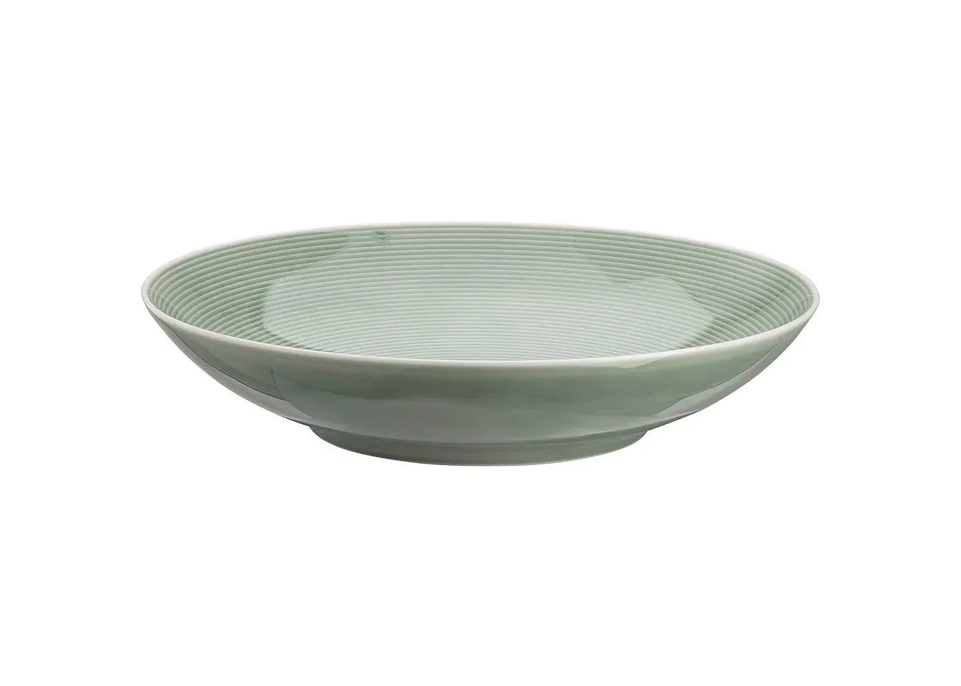 Pasta Bowl - Green, Porcelain