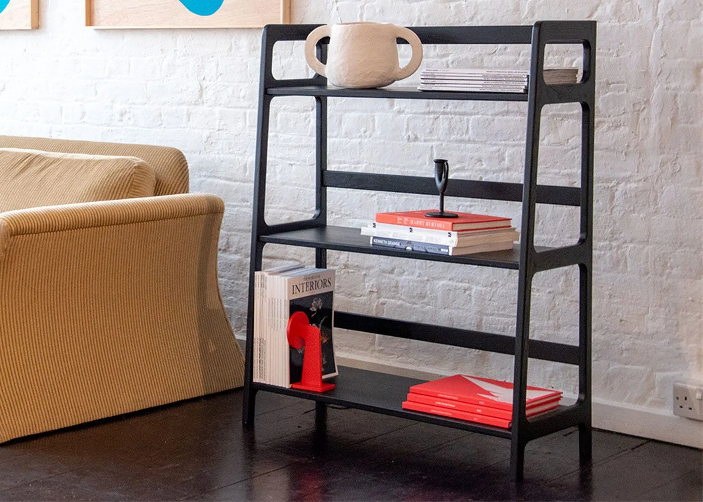 Medium Shelving Unit - Oak, Solid Wood