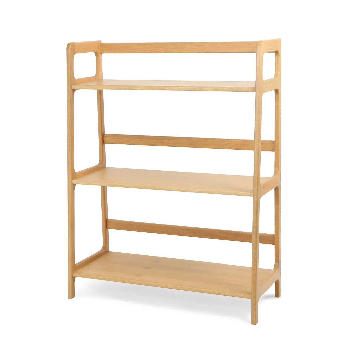 Medium Shelving Unit - Oak, Solid Wood image