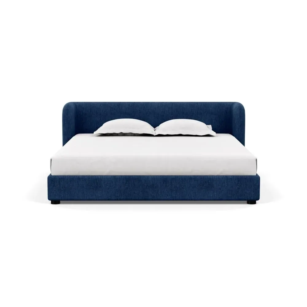 Super King Bed - Blue, Broad Weave image