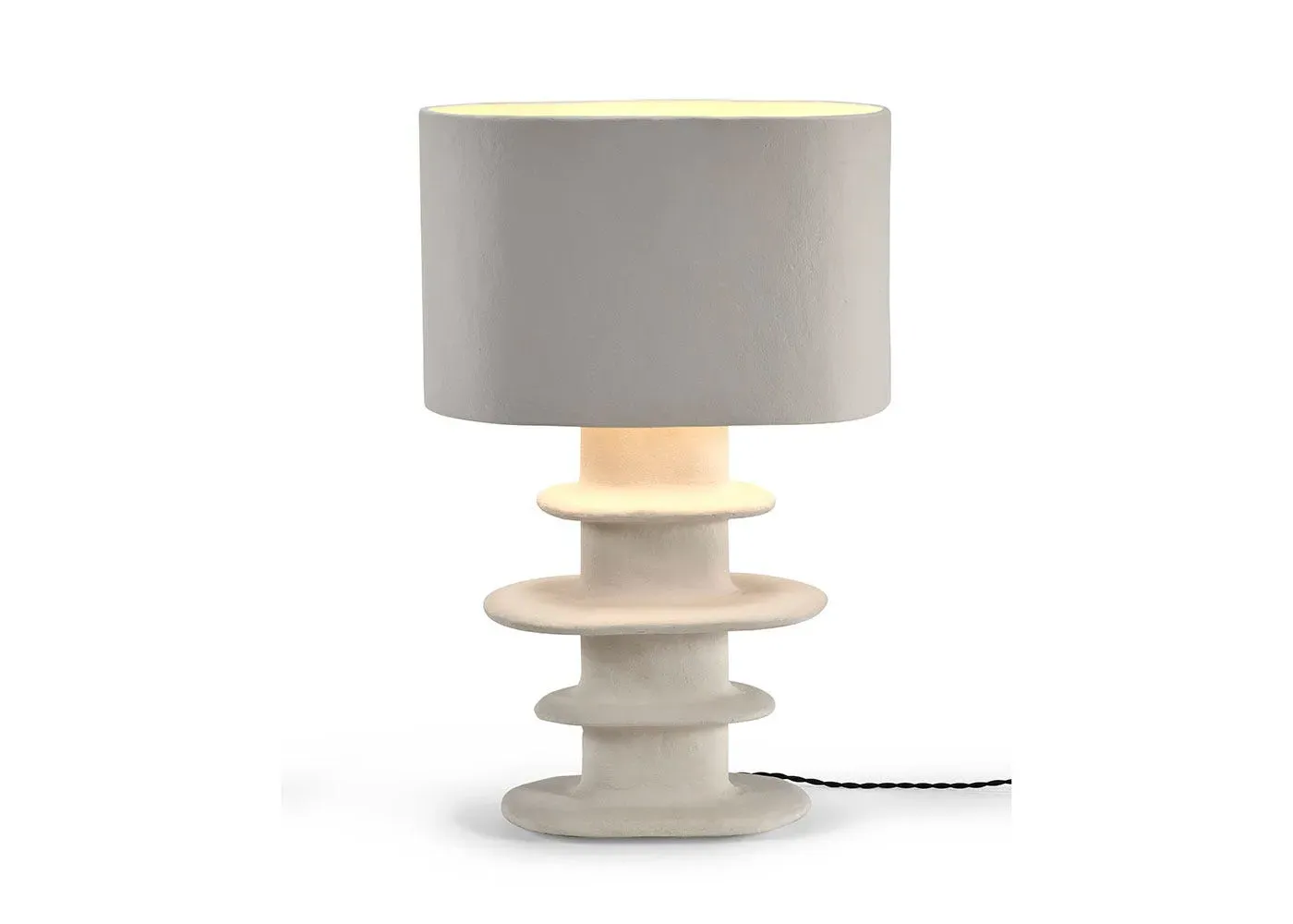 Earth Table Lamp - White image