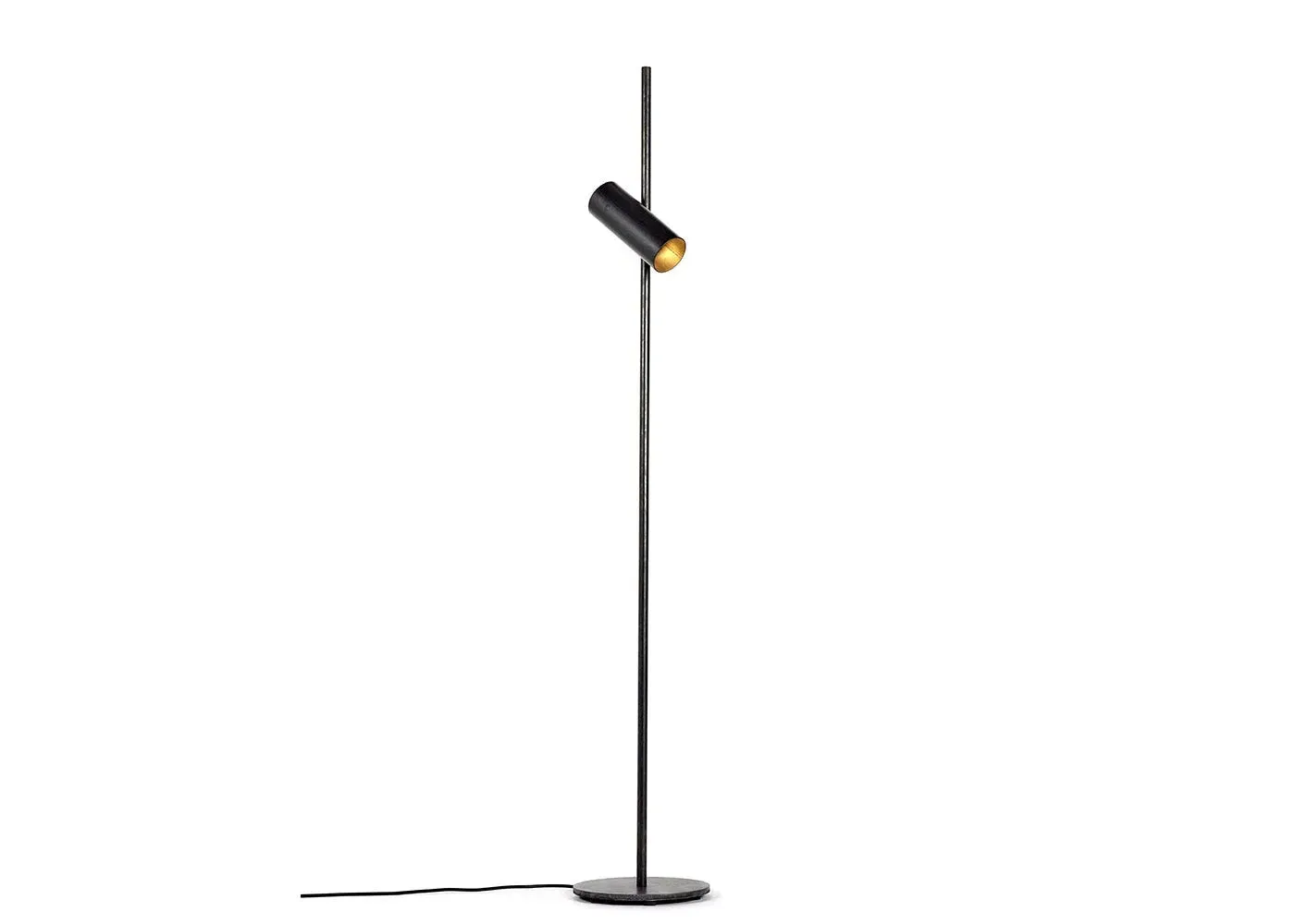 Floor Lamp Sofisticato Design - Black, Steel image