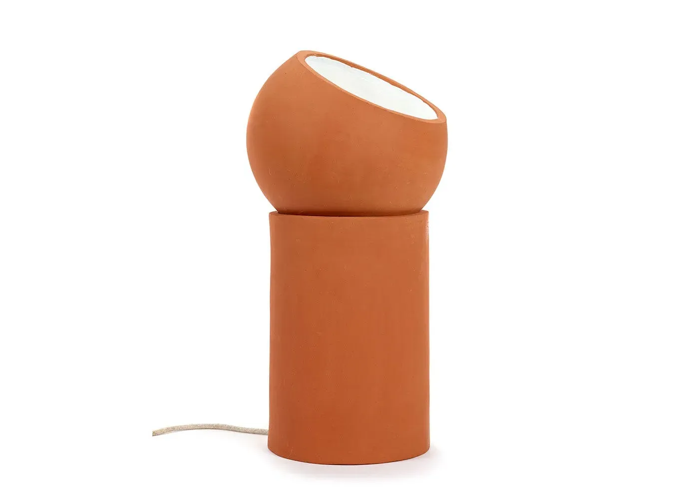 Large Table Lamp Terra Design - Brown