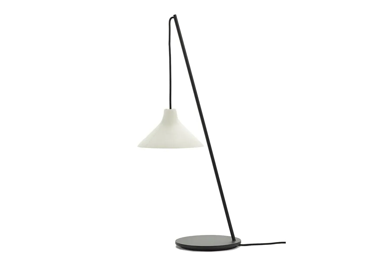 Seam Table Lamp - White image