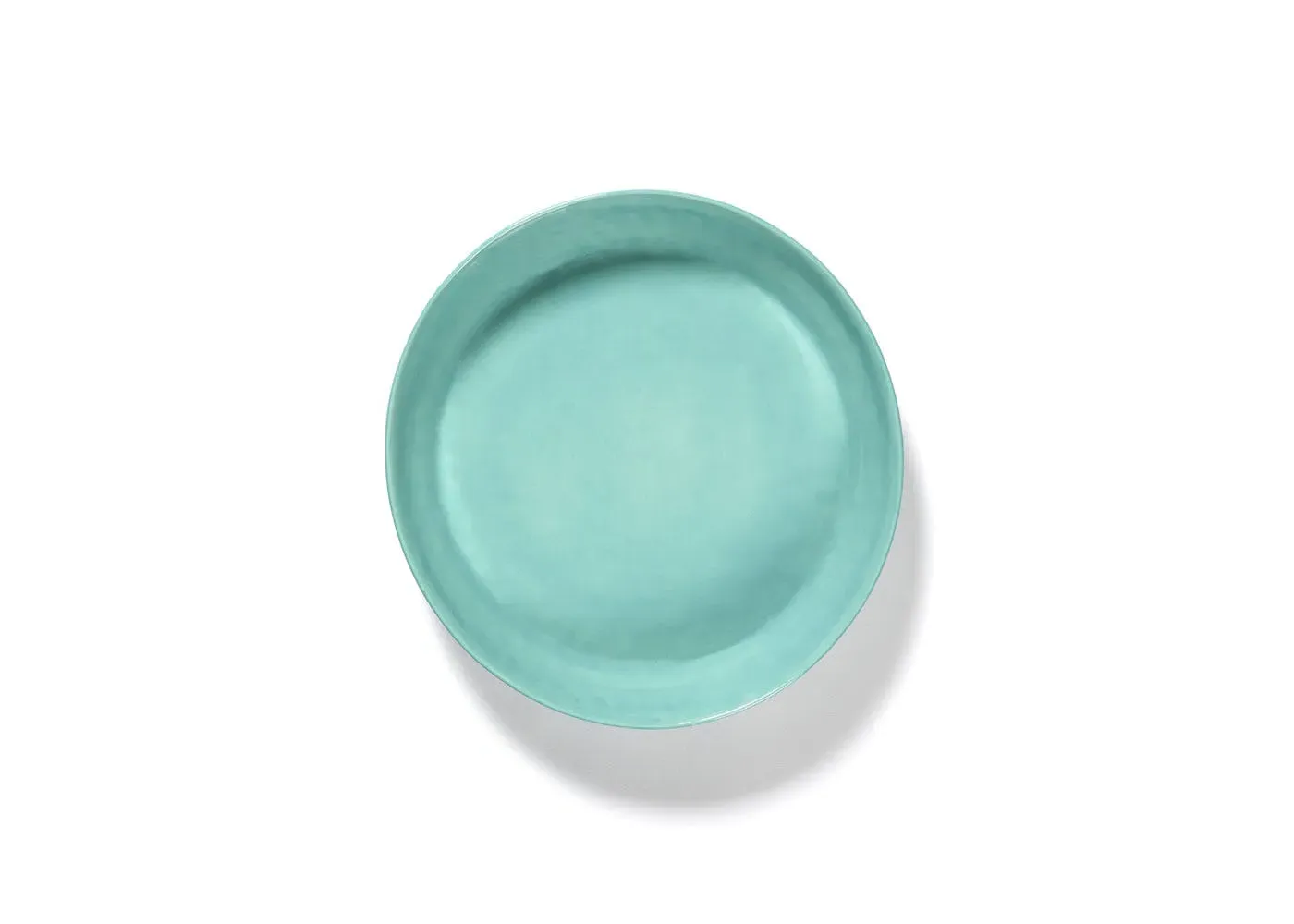 Small Serving Plate - Azure Red, Ceramic