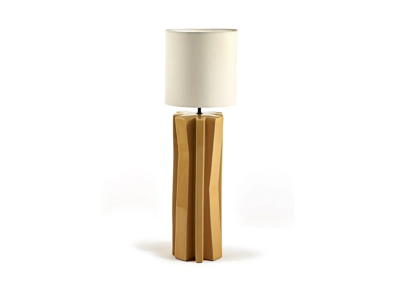 Yucca Table Lamp - Yellow, Ceramic image