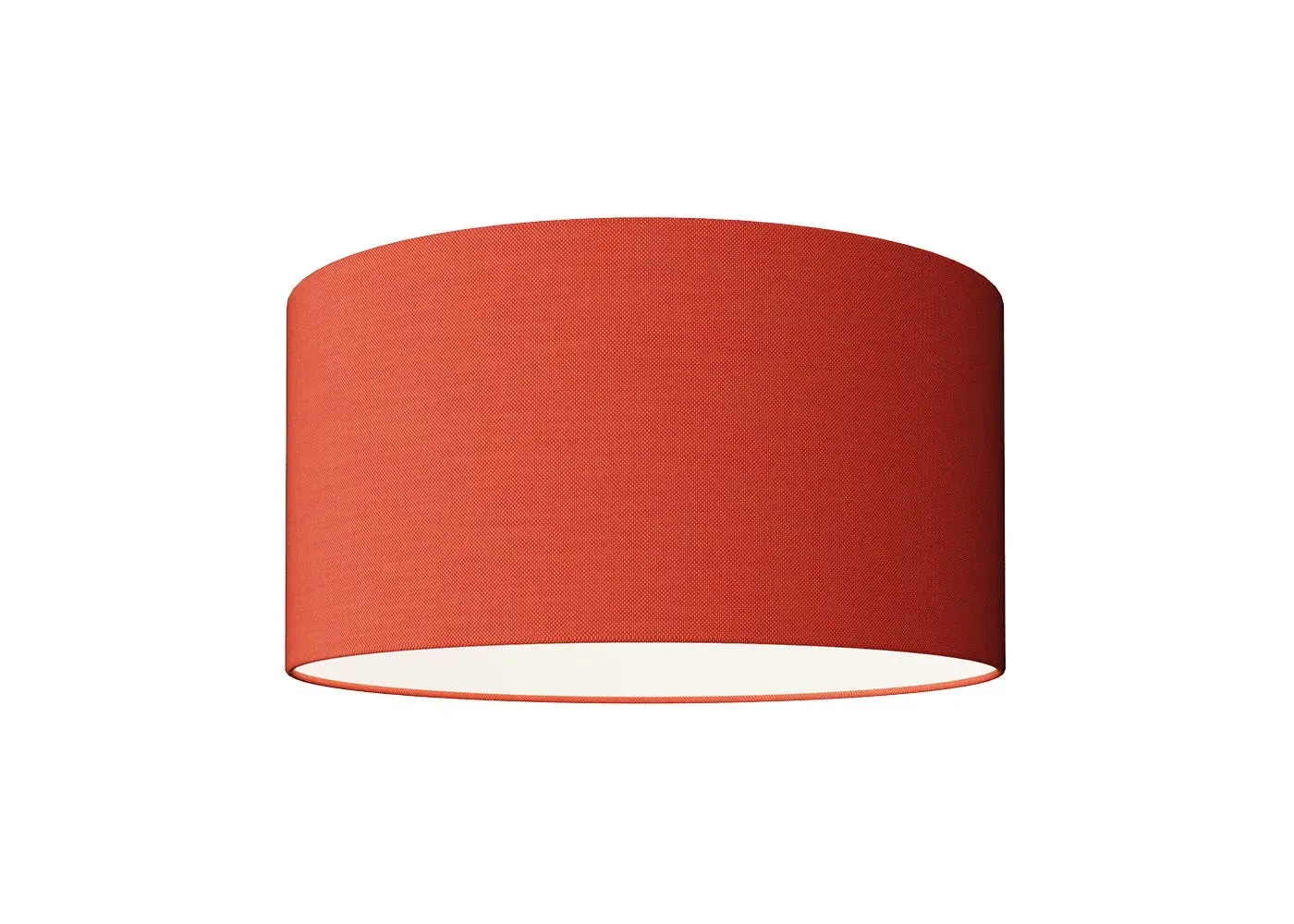Large Drum Lampshade - Red
