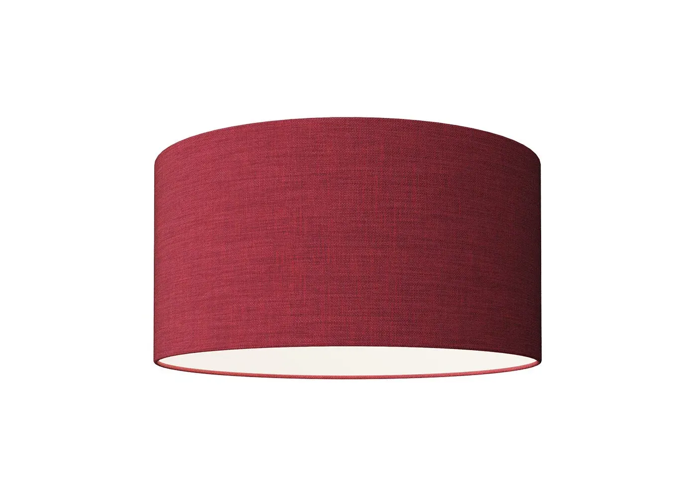 Large Drum Lampshade - Red
