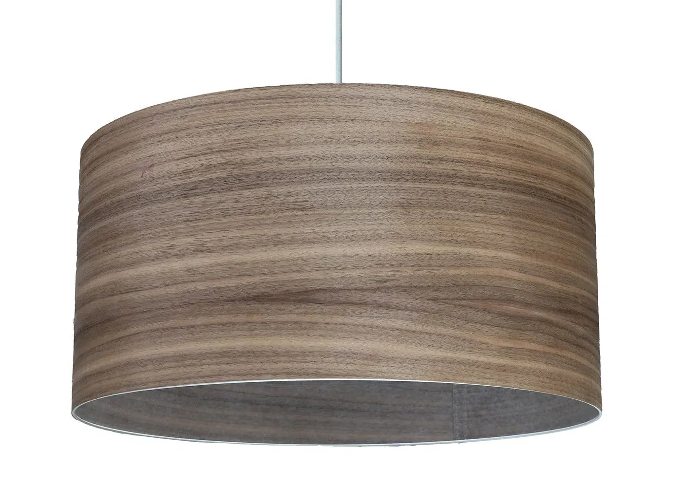 Large Lamp Shade - Walnut, Wood Veneer